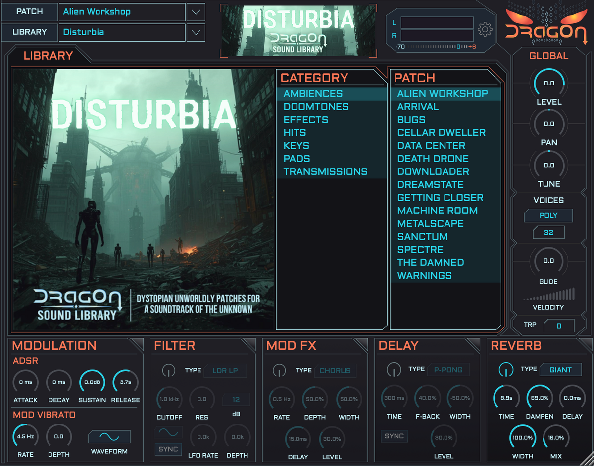 Disturbia loaded in DragOn