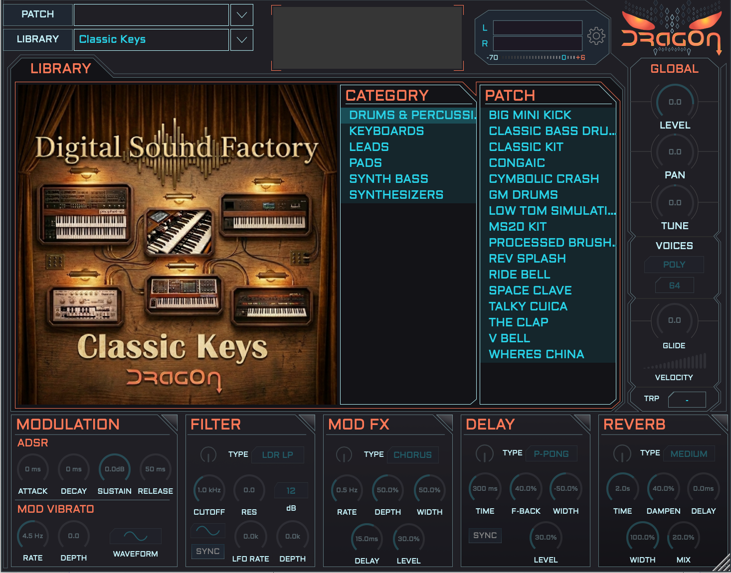 dsf-classic-keys-library-screenshot